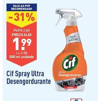 Desengordurante cif