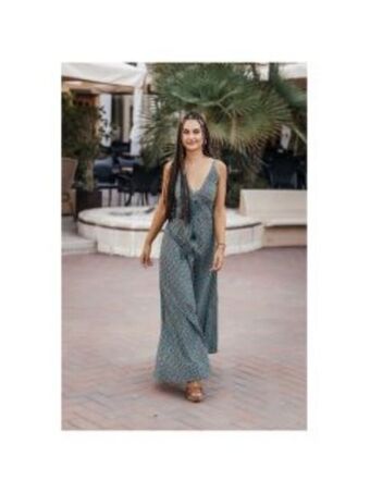 Venca Vestido longo de verão feito de algodão promoção