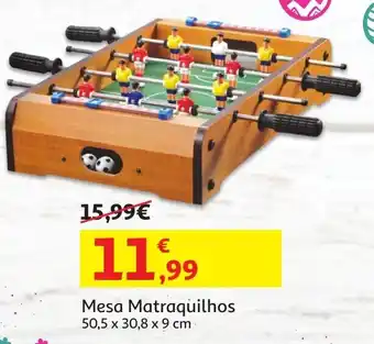 Auchan Mesa Matraquilhos promoção