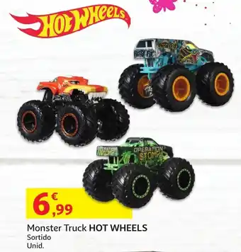 Auchan Monter Truck Hot Wheels promoção