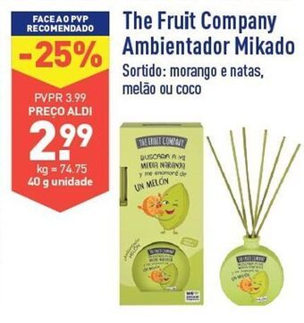 ALDI Ambientadores promoção