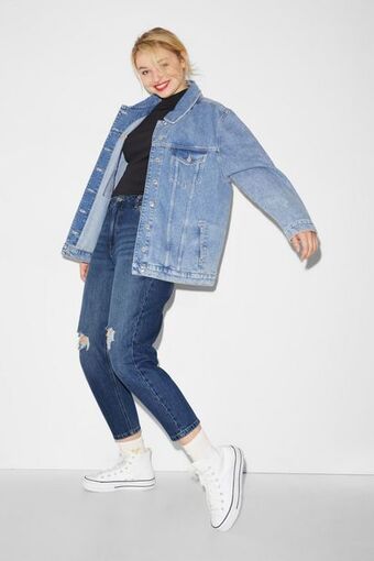 C&A Clockhouse - mom jeans - high waist promoção