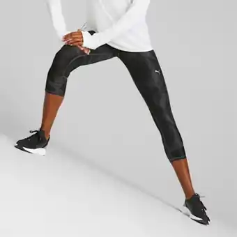 Puma Run favourite printed 3/4 running leggings women promoção