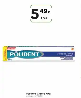 Aqui é fresco Polident Creme 70g promoção