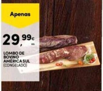 Continente Lombo de Bovino América Sul 1kg promoção