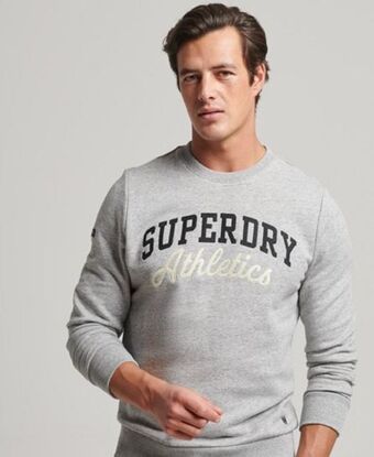 Superdry Vintage gym athletic sweatshirt promoção