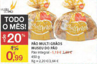 Pão Multi Grãos Museu do Pão 450g