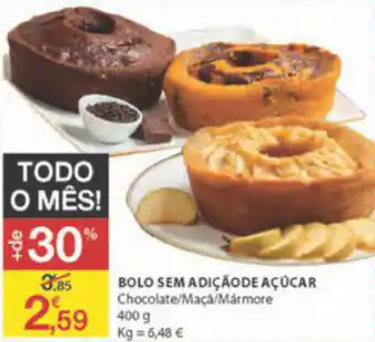 E.Leclerc Bolo Sem Adiçãode Açúcar 400g promoção