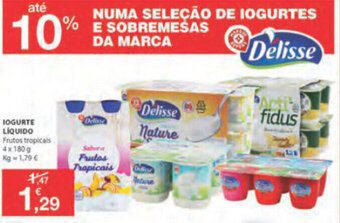 E.Leclerc Iogurte Líquido 4x180g promoção