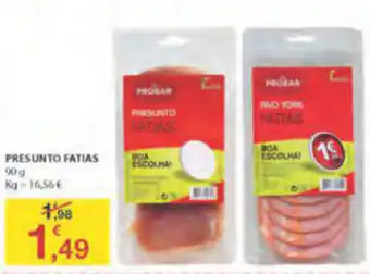 E.Leclerc Presunto Fatias 90g promoção