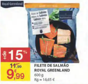 Filete de Salmão Royal Greenland 600g