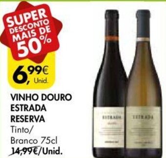 Pingo Doce Vinho Douro Estrada Reserva 75cl promoção