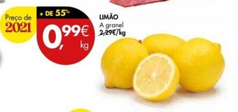 Pingo Doce Limão a granel 1kg promoção