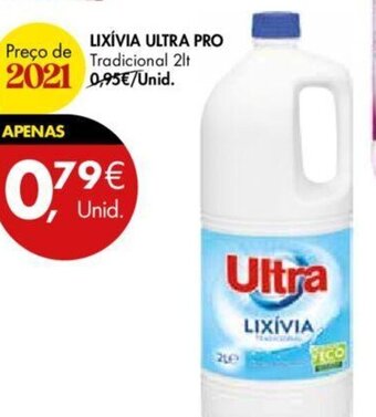 Pingo Doce Lixívia Ultra Pro 2L promoção