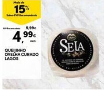 Continente Queijinho Ovelha Curado Lagos promoção
