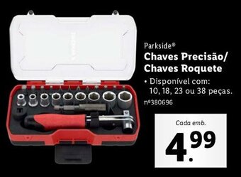 Lidl Parkside Chaves Precisão/ Chaves Roquete promoção