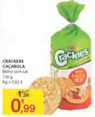 Crackers Caçarola 130g