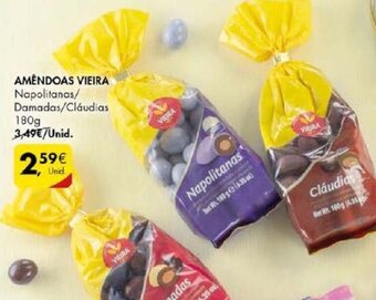 Pingo Doce Amêndoas Vieira 180g promoção