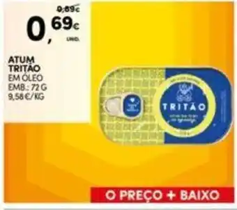 Continente Atum Tritáo 72g promoção