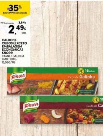 Continente Caldo 16 Cubos promoção