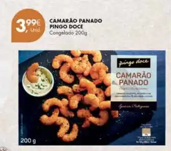 Pingo Doce Camarão Panado Pingo Doce 200g promoção