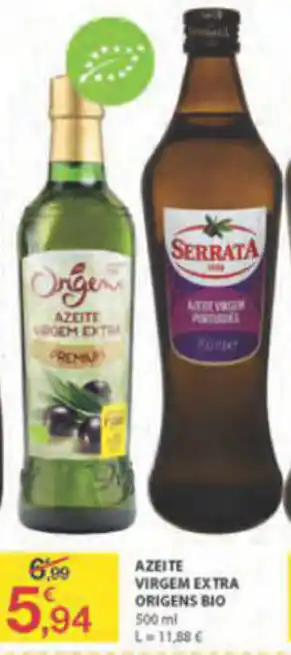 E.Leclerc Azeite Virgem Extra Origen Bio 500ml promoção
