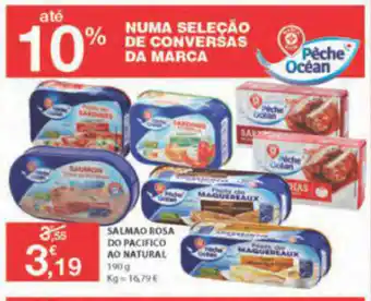 Salmão Rosa do Pacifico ao Natural 190g