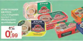 E.Leclerc Atum Selvagem em Posta promoção