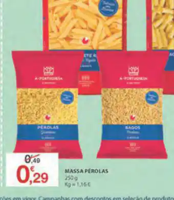 E.Leclerc Massa Pérolas 250g promoção