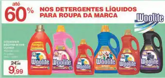 E.Leclerc Detergente Máquina Roupa Woolite promoção