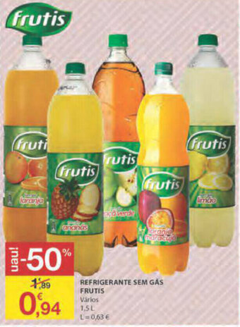 E.Leclerc Refrigerante Sem Gás Frutis 1.5L promoção