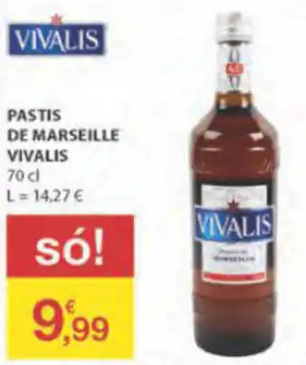 Pastis de Marseille Vivalis 70cl