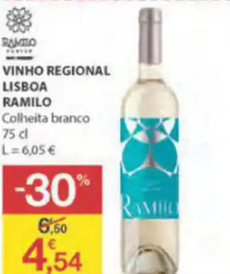 Vinho Regional Lisboa Ramilo 75cl