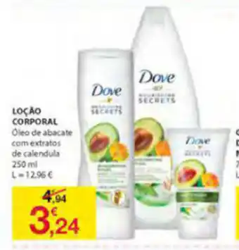 E.Leclerc Loção Corporal Dove 250ml promoção