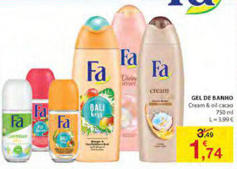 E.Leclerc Gel de Banho 750ml promoção