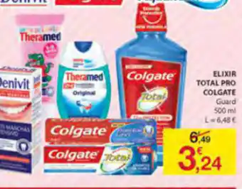 E.Leclerc Elixir Total Pro Colgate 5000ml promoção