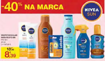 E.Leclerc Protetor Solar para Rosto FPS 50+ 50ml promoção