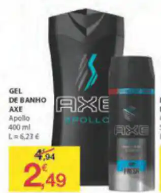 E.Leclerc Gel de Banho AXE 400ml promoção