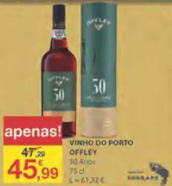 E.Leclerc Vinho do Porto Offley 30 Anos 75cl promoção