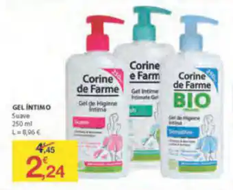 E.Leclerc Gel Íntimo Suave 250ml promoção