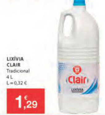 E.Leclerc Lixívia Clair 4L promoção