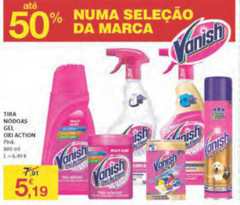 E.Leclerc Tira Nódoas Gel Oxi Action 800ml promoção