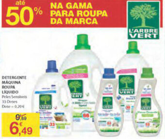 E.Leclerc Detergente Máquina Roupa Liquido 33 Doses promoção