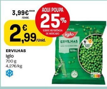 Intermarché Ervilhas Iglo 700g promoção