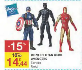 Boneco Titan Hero Avengers