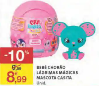 E.Leclerc Bebé Chorão Lágrimas Mágicas Mascota Casita promoção