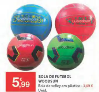 E.Leclerc Bola de Futebol Woodsun promoção
