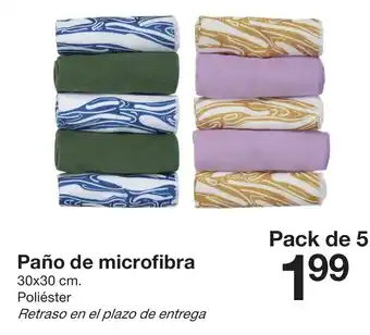 Paño de Microfibra 30x30cm