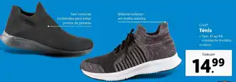 Lidl Ténis 41 ao 46 promoção