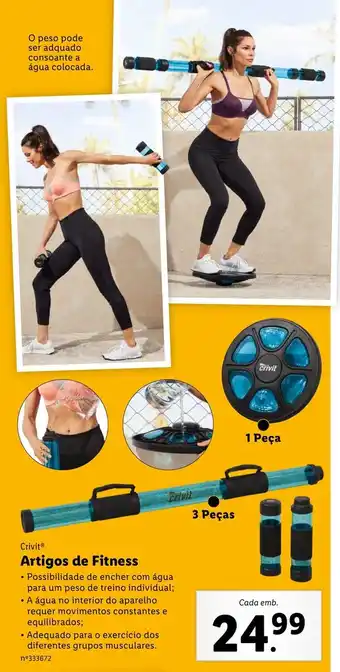 Lidl Artigos de Fitness promoção